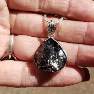 Russian Elite Shungite Rough Pendant